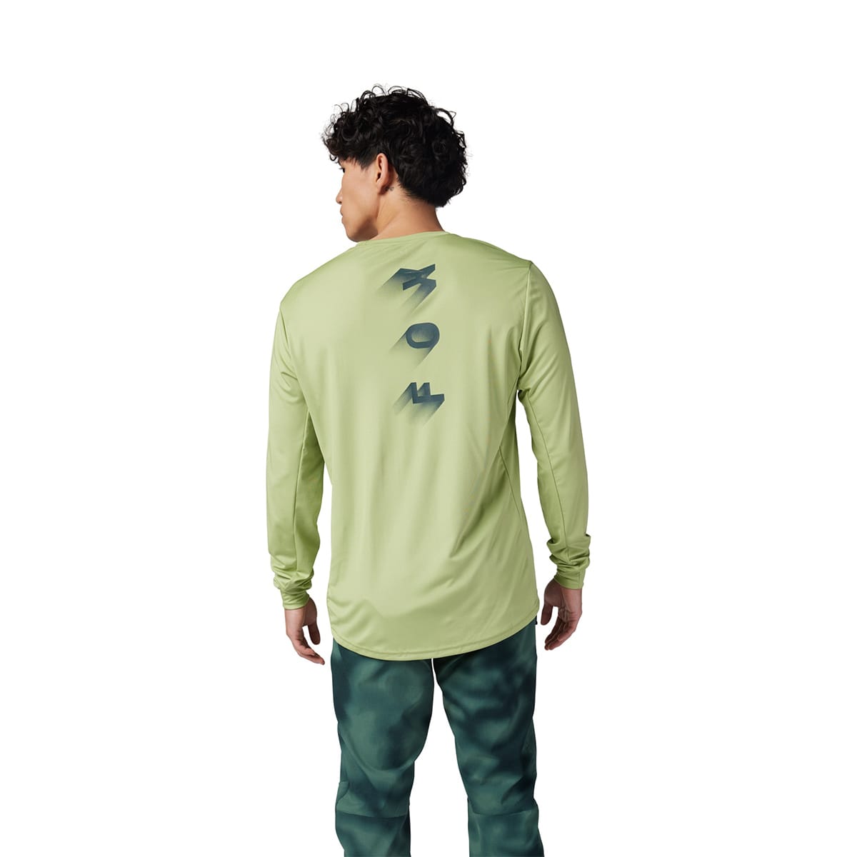 Maglia a maniche lunghe FOX RANGER WAYFARING Verde