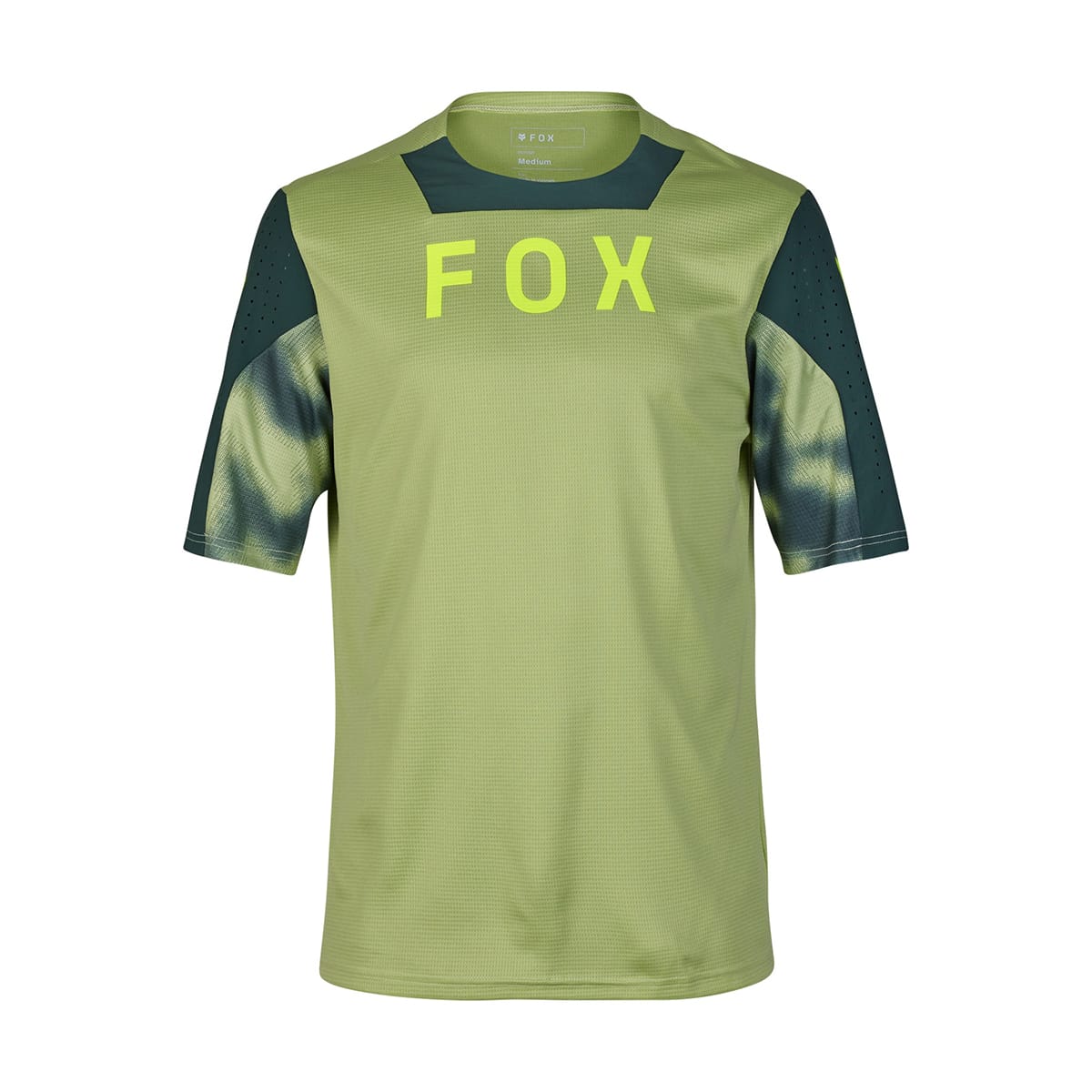 Maglia a maniche corte FOX DEFEND TAUNT Verde