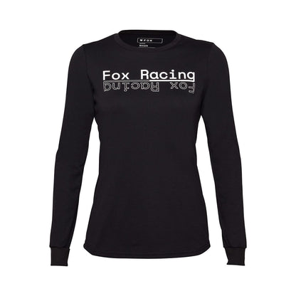 Maglia FOX RANGER DR MD Maniche Lunghe Donna Nero 2024