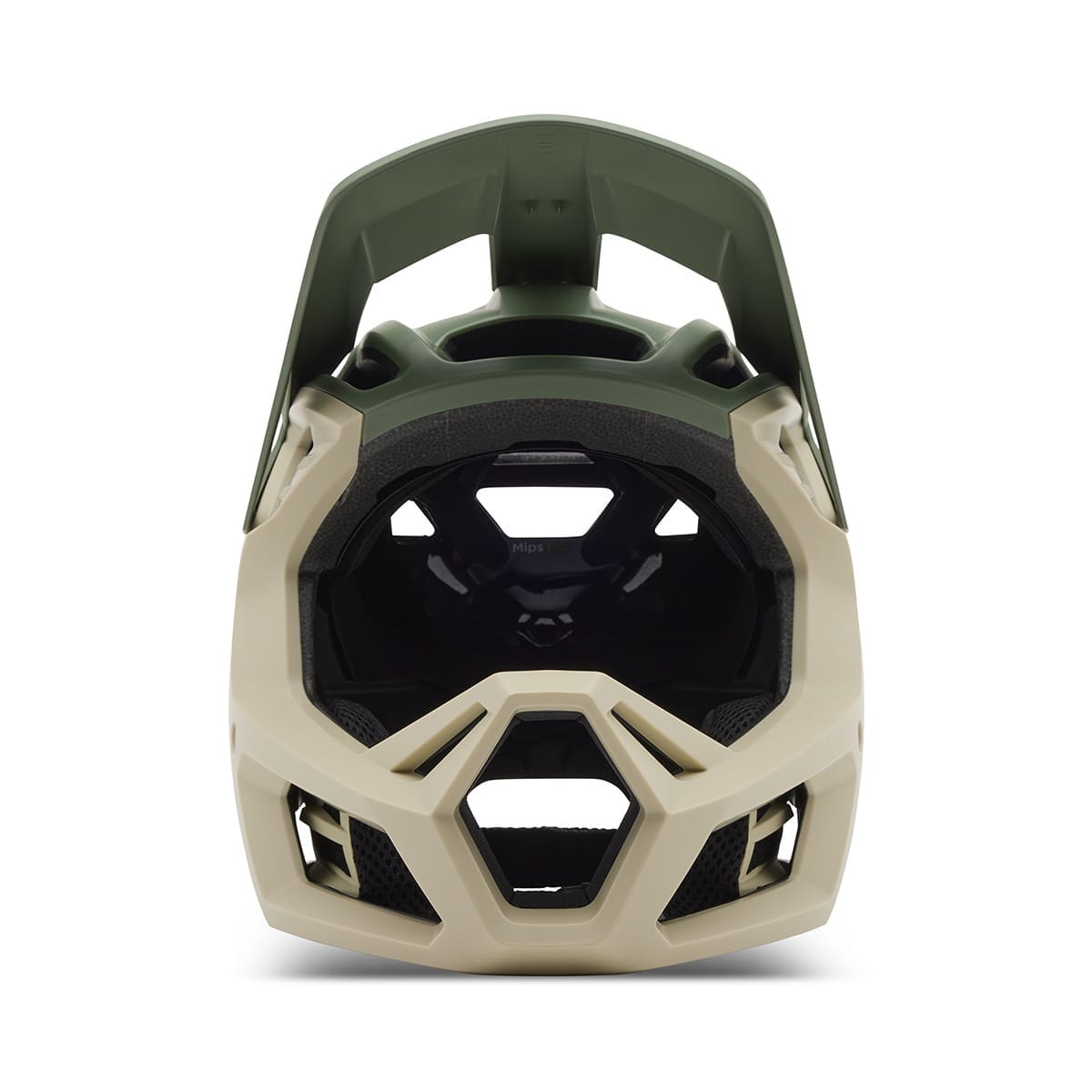 Casque FOX PROFRAME CLYZO MIPS Beige/Vert 2024