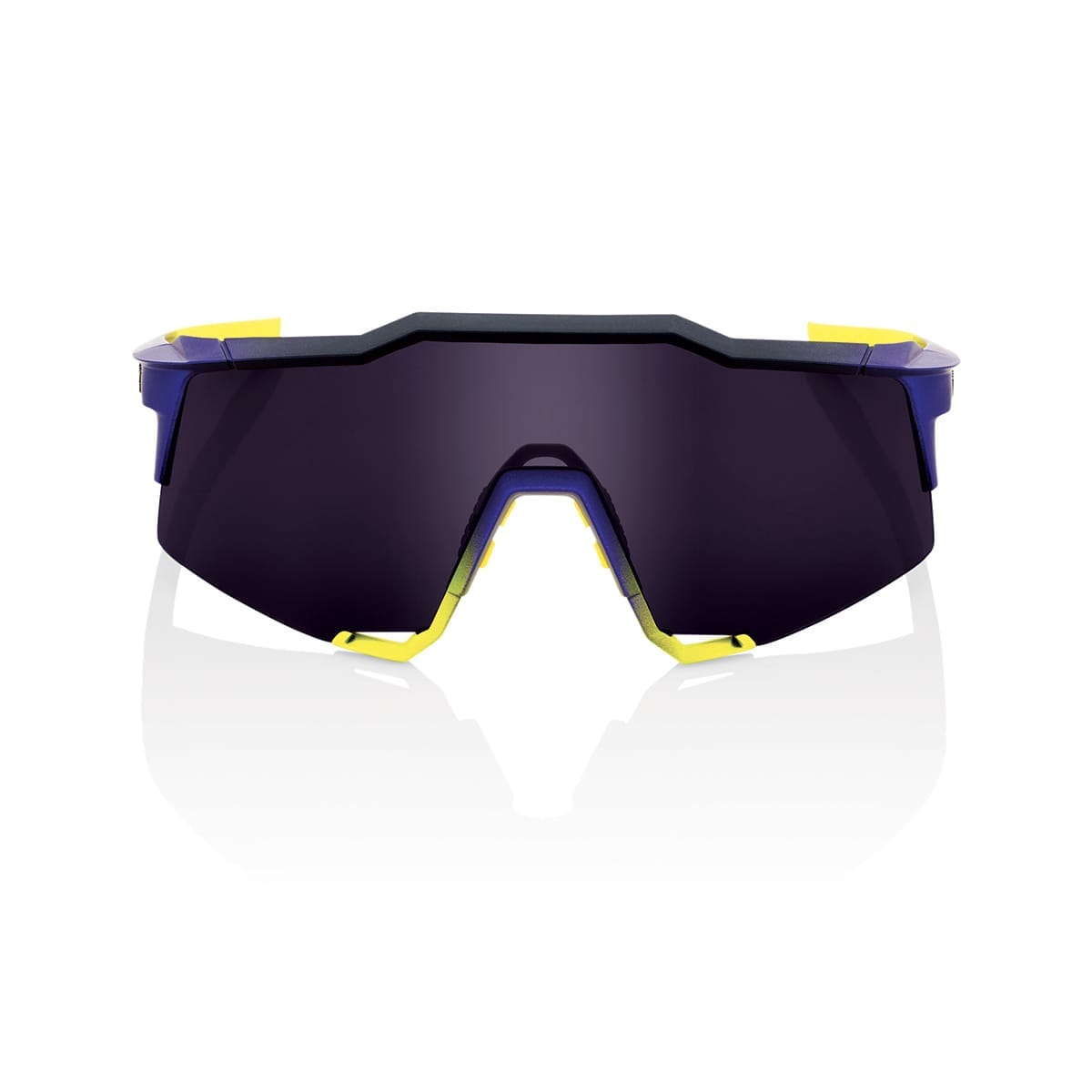 Lunettes 100% SPEEDCRAFT  Bleu Jaune Écran Dark Purple