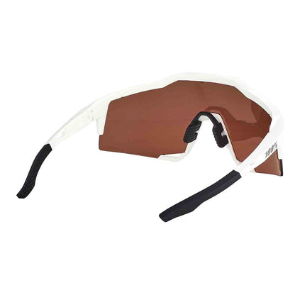 Occhiali 100% SPEEDCRAFT Bianco Opaco Hiper Mirror Argento