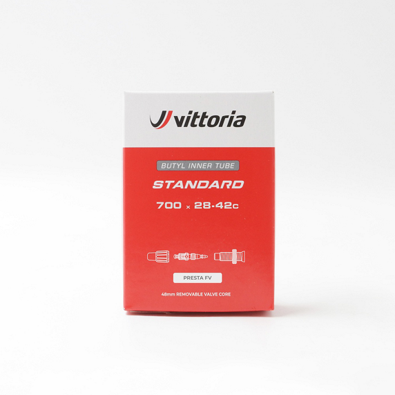 Camera d'aria VITTORIA STANDARD 700x28/42c in butile con valvolina Presta