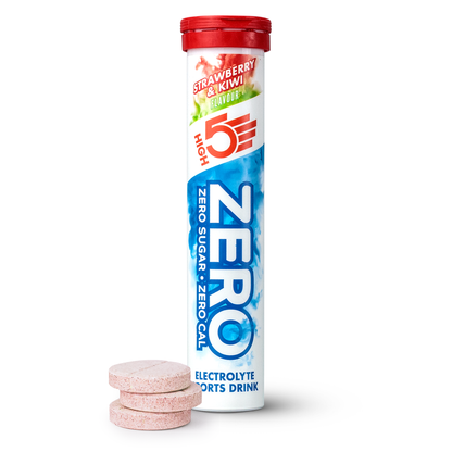 Pastiglie di Idratazione Elettroliti HIGH5 ZERO (x20) Fragola Kiwi