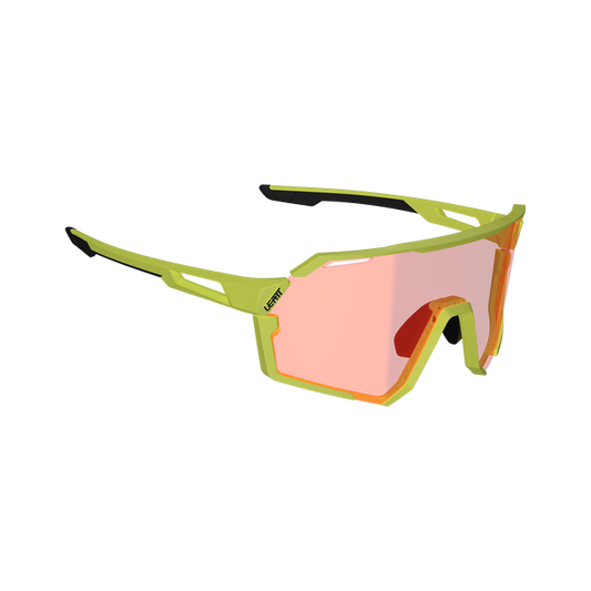 Occhiali LEATT RIDEVIZ PRO SMALL Giallo Lente Crystal Iriz Rossa