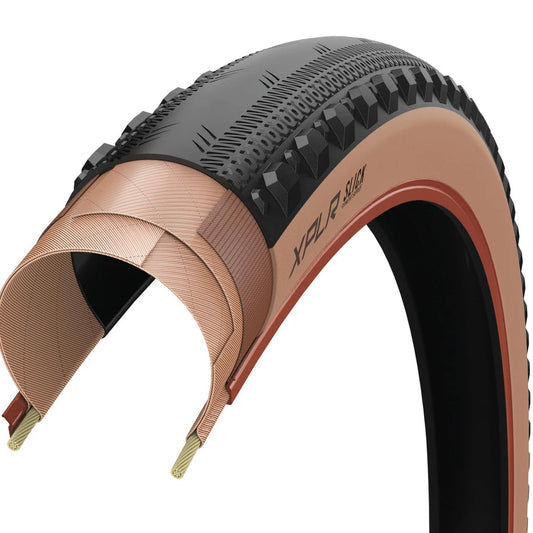 Copertone ZIPP GOODYEAR SLICK XPLR 700c Tubeless Ready Marrone