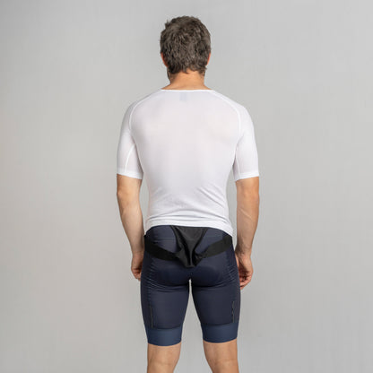 Maglia intima a maniche corte GRIPGRAB PACR SUMMER SEAMLESS bianca