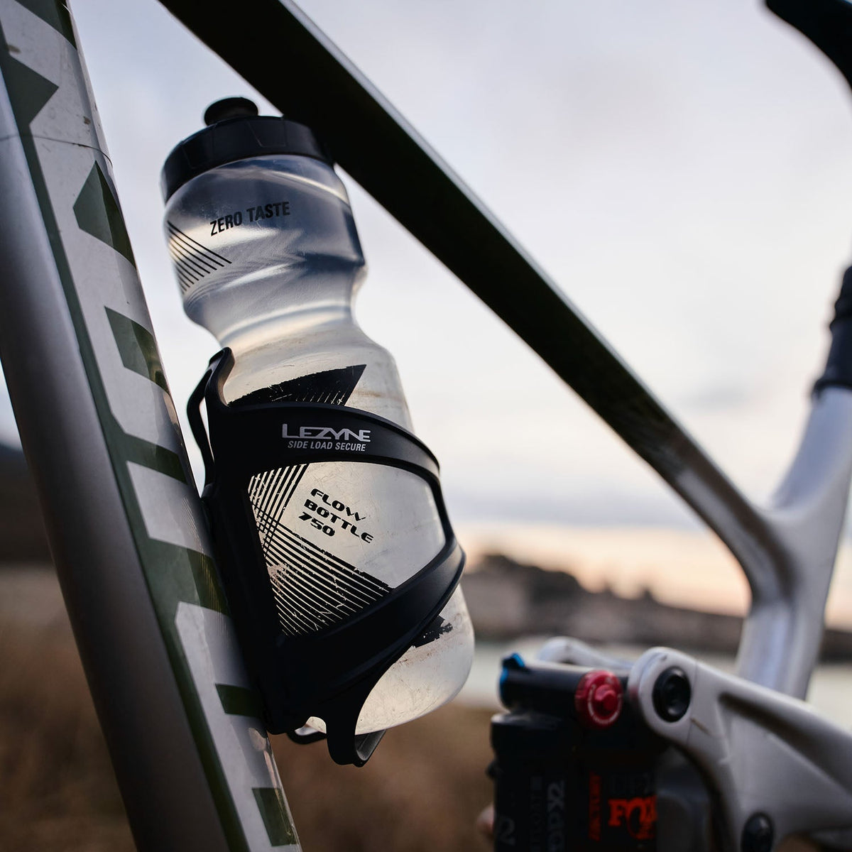 Portaborraccia LEZYNE FLOW CAGE SL nero (x2)