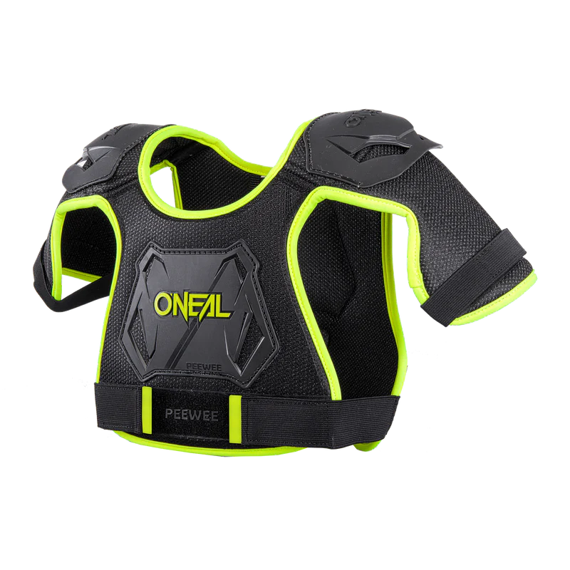 Plastron O'NEAL PEEWEE Junior giallo fluo