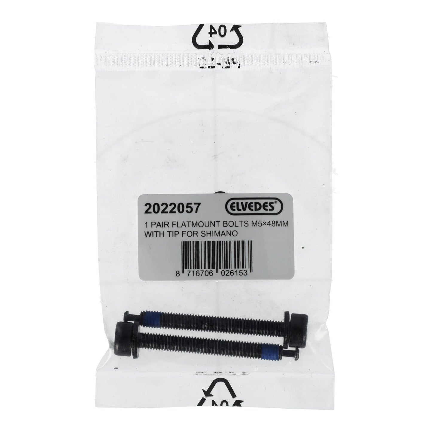 ELVEDES FM Shimano M5x48 Tipo C Vite di montaggio pinza posteriore