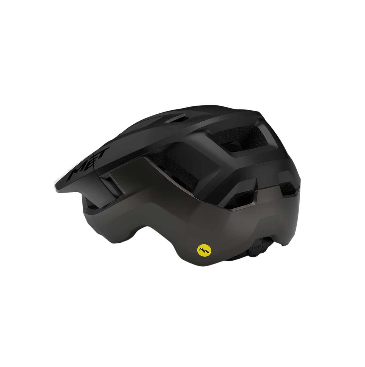 MET TERRAE MIPS Casco MTB Nero Opaco