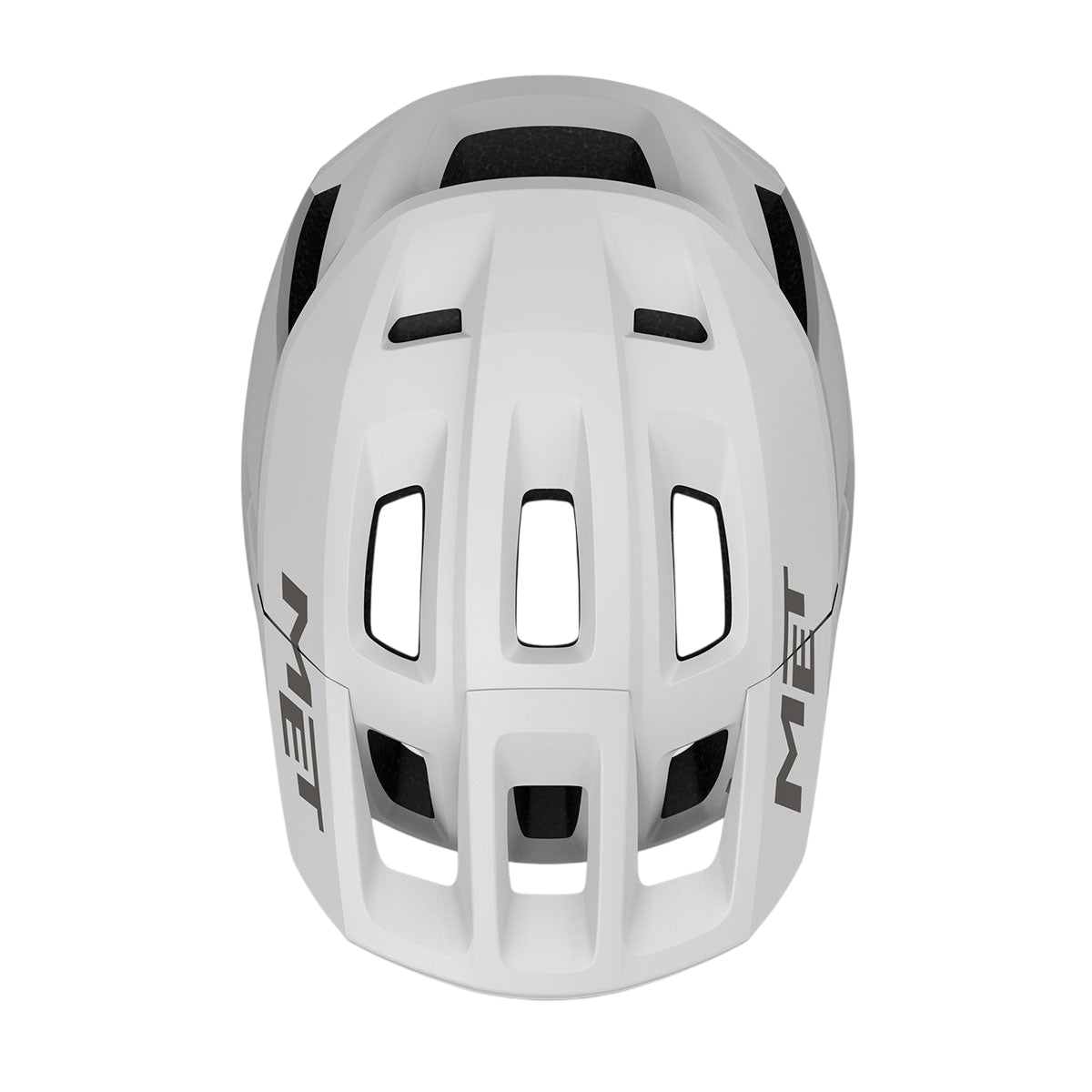 MET TERRAE MIPS Casco MTB Bianco Opaco