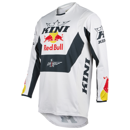 Maglia O'NEAL MXC KINI RED BULL 2.0 Maniche Lunghe Bianco