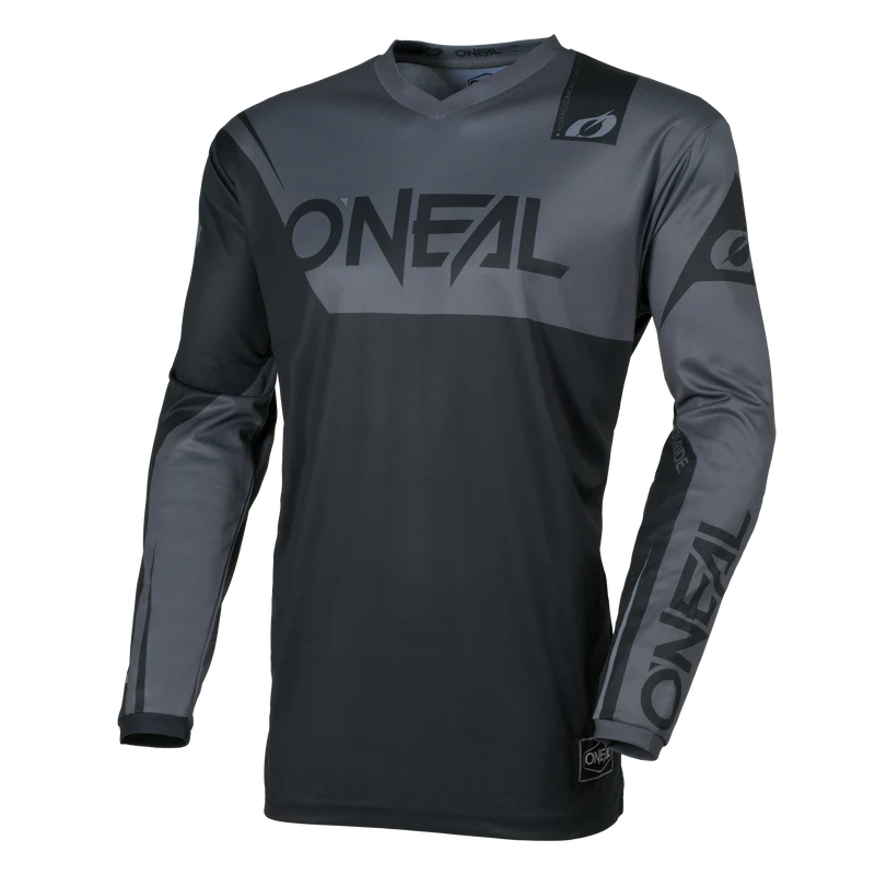 O'NEAL ELEMENT RACEWEAR Maglia a maniche lunghe Junior Nero/Grigio