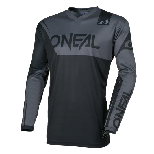 O'NEAL ELEMENT RACEWEAR Maglia a maniche lunghe Junior Nero/Grigio