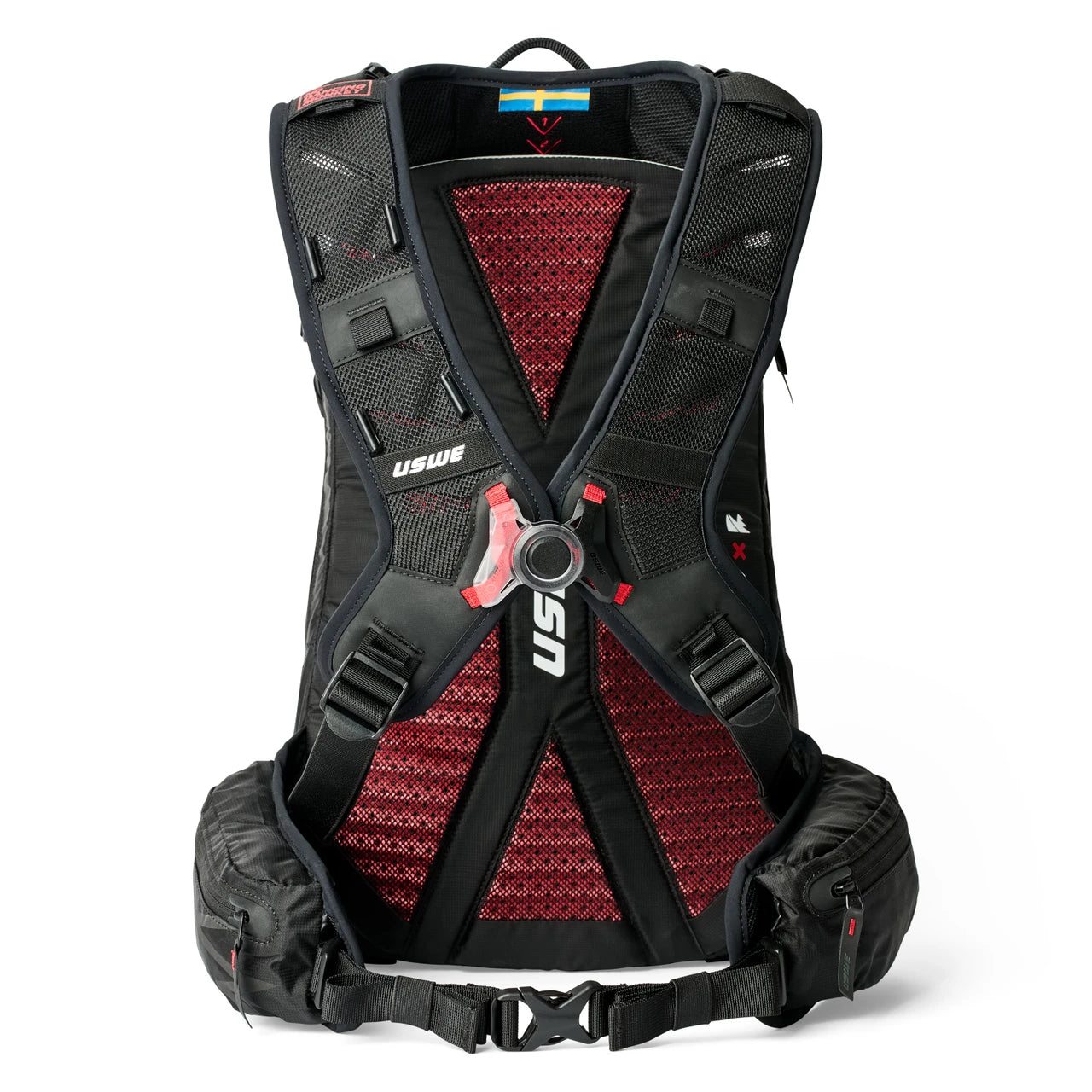 USWE Zaino con cerniera 16L Zaino nero