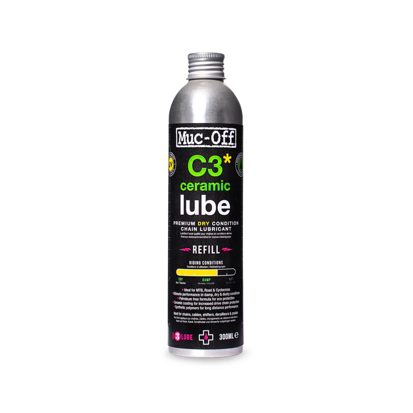MUC-OFF C3 DRY CERAMIC LUBE per condizioni asciutte (300 ml)