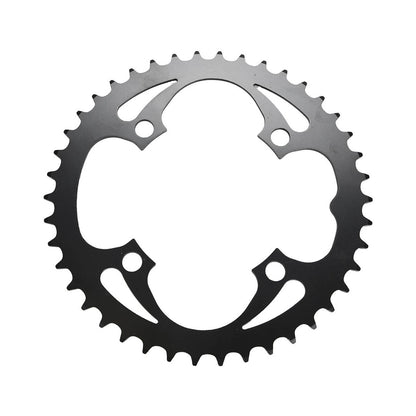 Corona monocorona SRAM MTB 104BCD a 4 fori da 104 mm — vista della corona su sfondo bianco