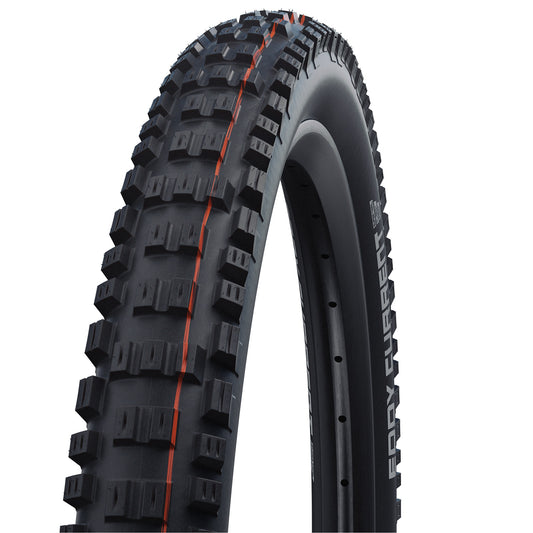 Copertone flessibile SCHWALBE EDDY CURRENT FRONT 29x2.40 ADDIX SOFT SUPERTRAIL Tubeless Ready Nero