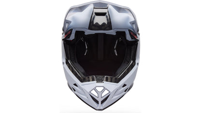 Casco MTB BELL FULL-10 SPHERICAL CARBON PEAK Bianco
