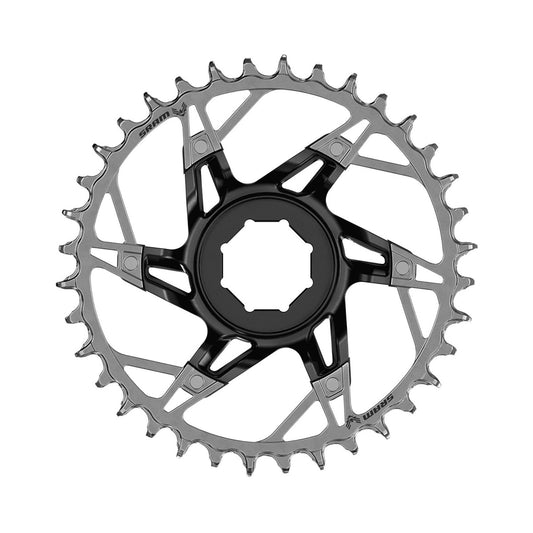 Corona monocorona SRAM XX T-TYPE EAGLE BROSE 12 velocità ad attacco diretto — vista della corona su sfondo bianco