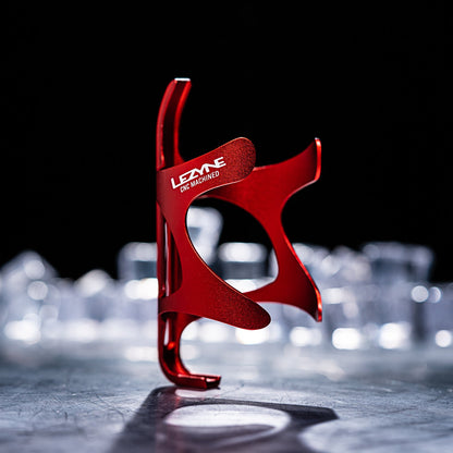 Portaborraccia LEZYNE CNC ALLOY CAGE rosso
