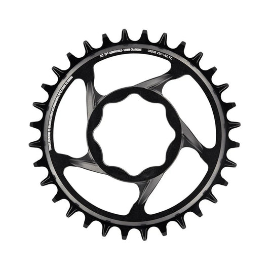 Corona monocorona E-THIRTEEN E-SPEC 11/12 velocità a montaggio diretto TQ HPR50 — vista della corona su sfondo bianco