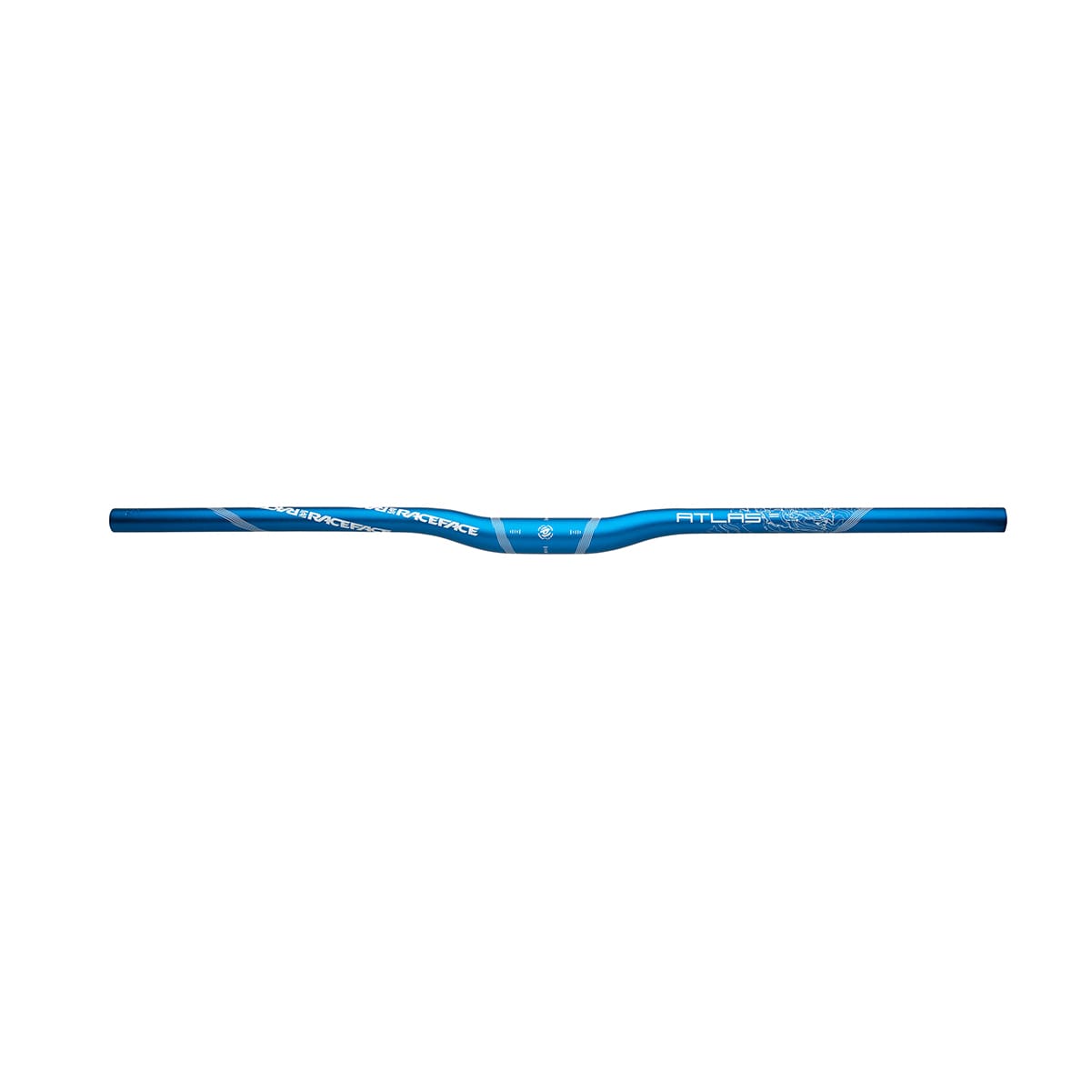 Manubrio RACE FACE ATLAS Rise 12,7 mm 785 mm Blu