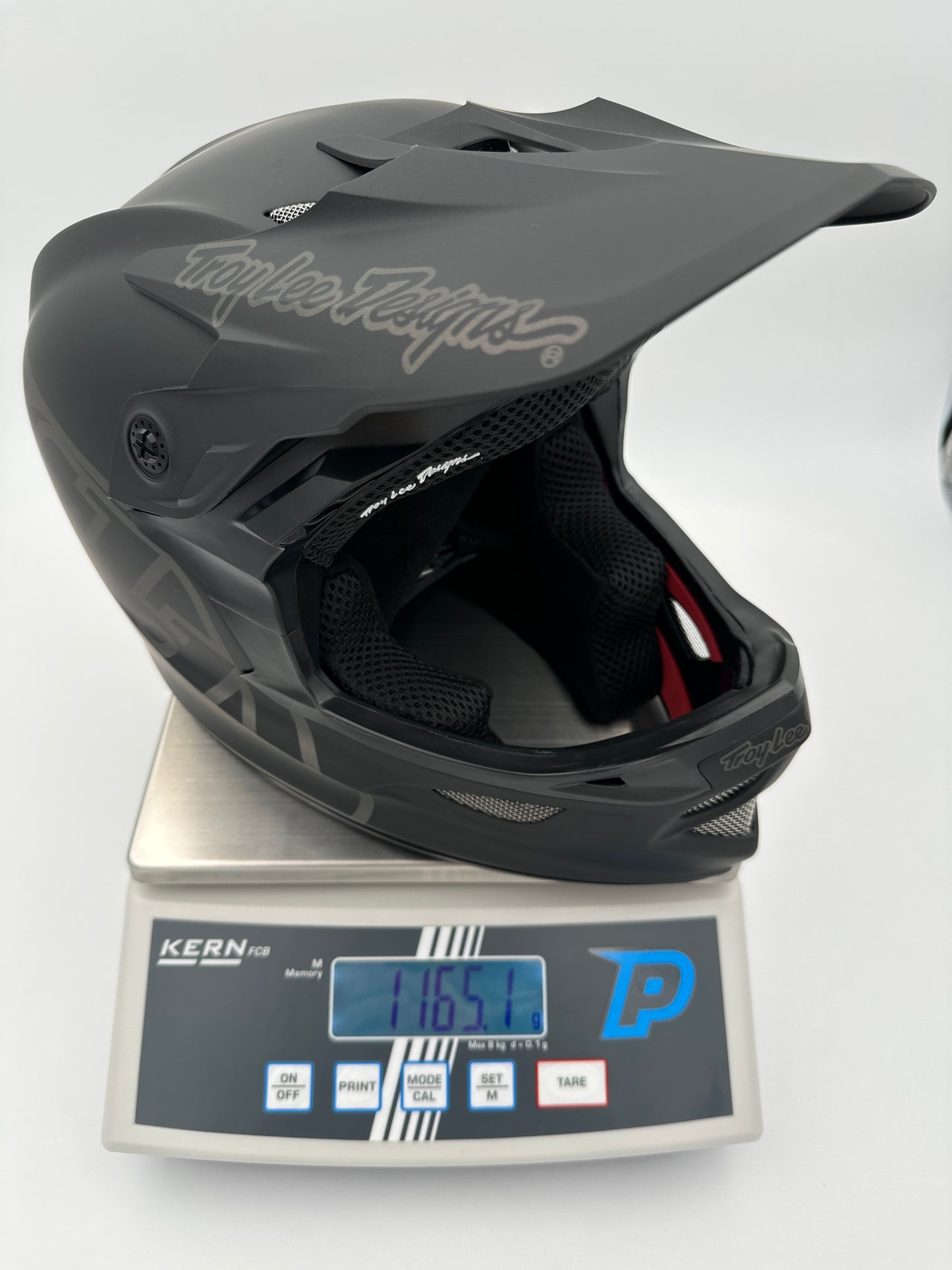 Casco MTB TROY LEE DESIGNS D3 FIBERLITE MONO Nero