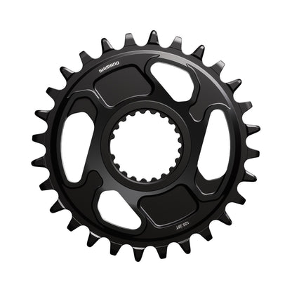 Corona monocorona SHIMANO XT SM-CRM86 M8200 12 velocità — vista della corona su sfondo bianco