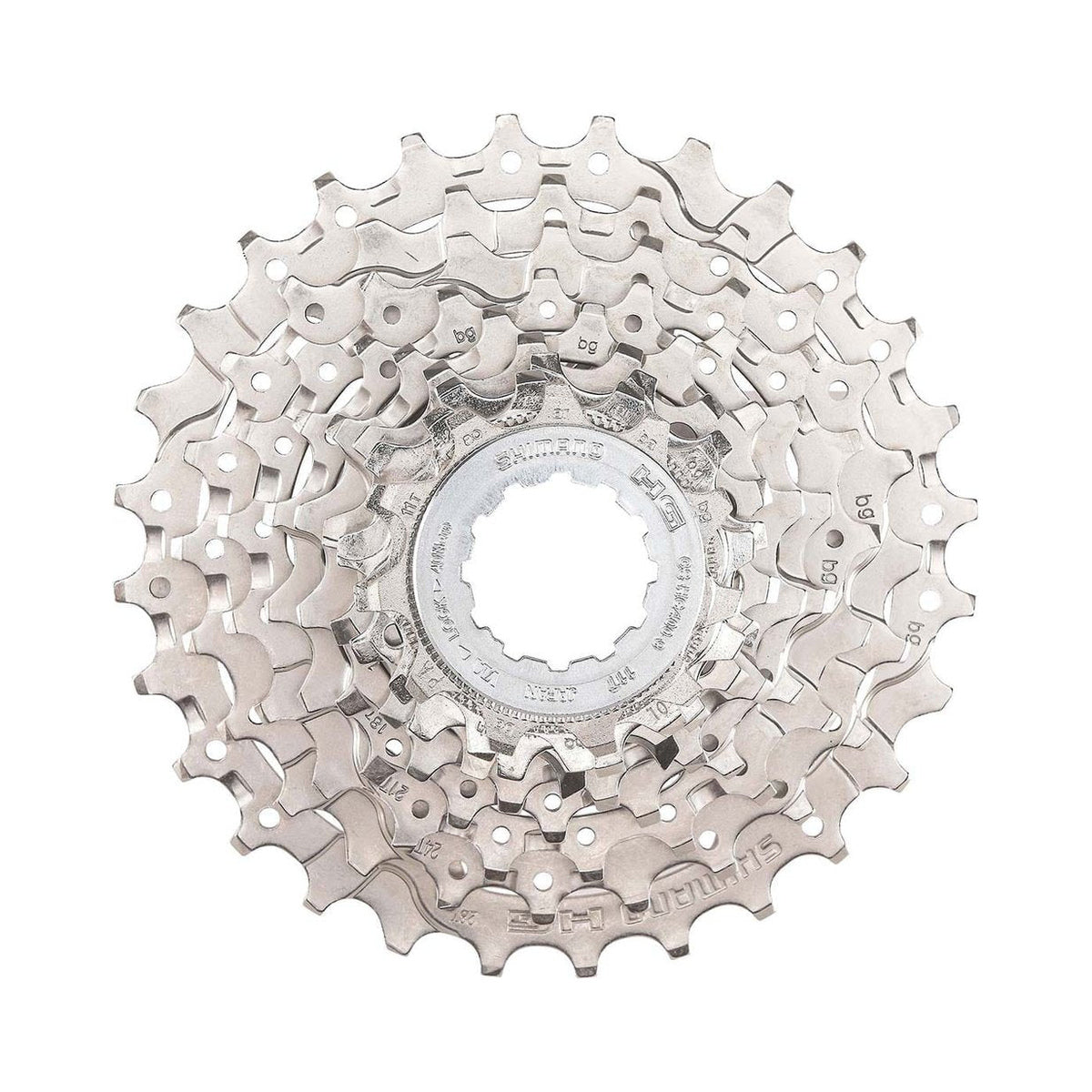 Cassetta 9 velocità SHIMANO HG400 ALIVIO / SORA – foto principale su sfondo bianco