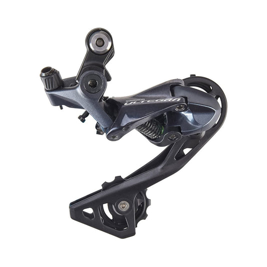 Cambio posteriore SHIMANO ULTEGRA R8000-GS 11 velocità a gabbia media – vista del prodotto su sfondo bianco