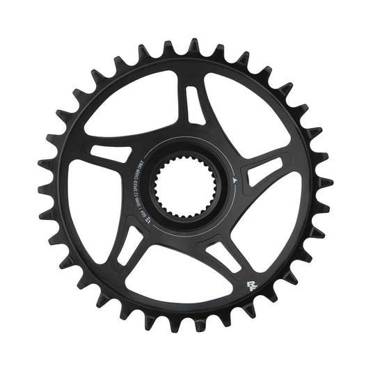 Corona monocorona RACE FACE BOSCH 12 velocità a montaggio diretto, 52 mm — vista della corona su sfondo bianco