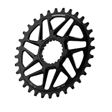 Ingranaggio STRONGLIGHT SHIMANO FC-M6100/7100/8100 BOOST 12V Montaggio diretto Offset 3mm Alu Mono
