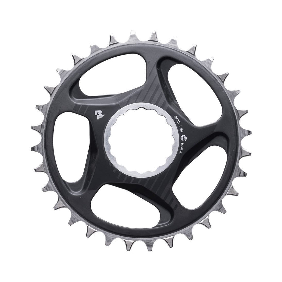Corona monocorona RACE FACE ERA a montaggio diretto, 55 mm — vista della corona su sfondo bianco