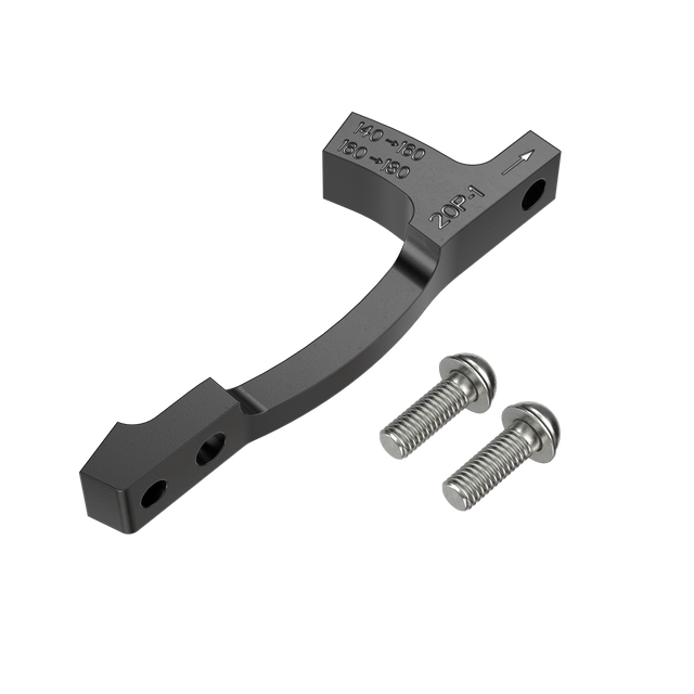 SRAM PostMount 20P-1 Adattatore a staffa per dischi da 160/180 mm + Elementi di fissaggio in acciaio inox