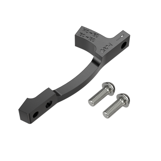 SRAM PostMount 20P-1 Adattatore a staffa per dischi da 160/180 mm + Elementi di fissaggio in acciaio inox