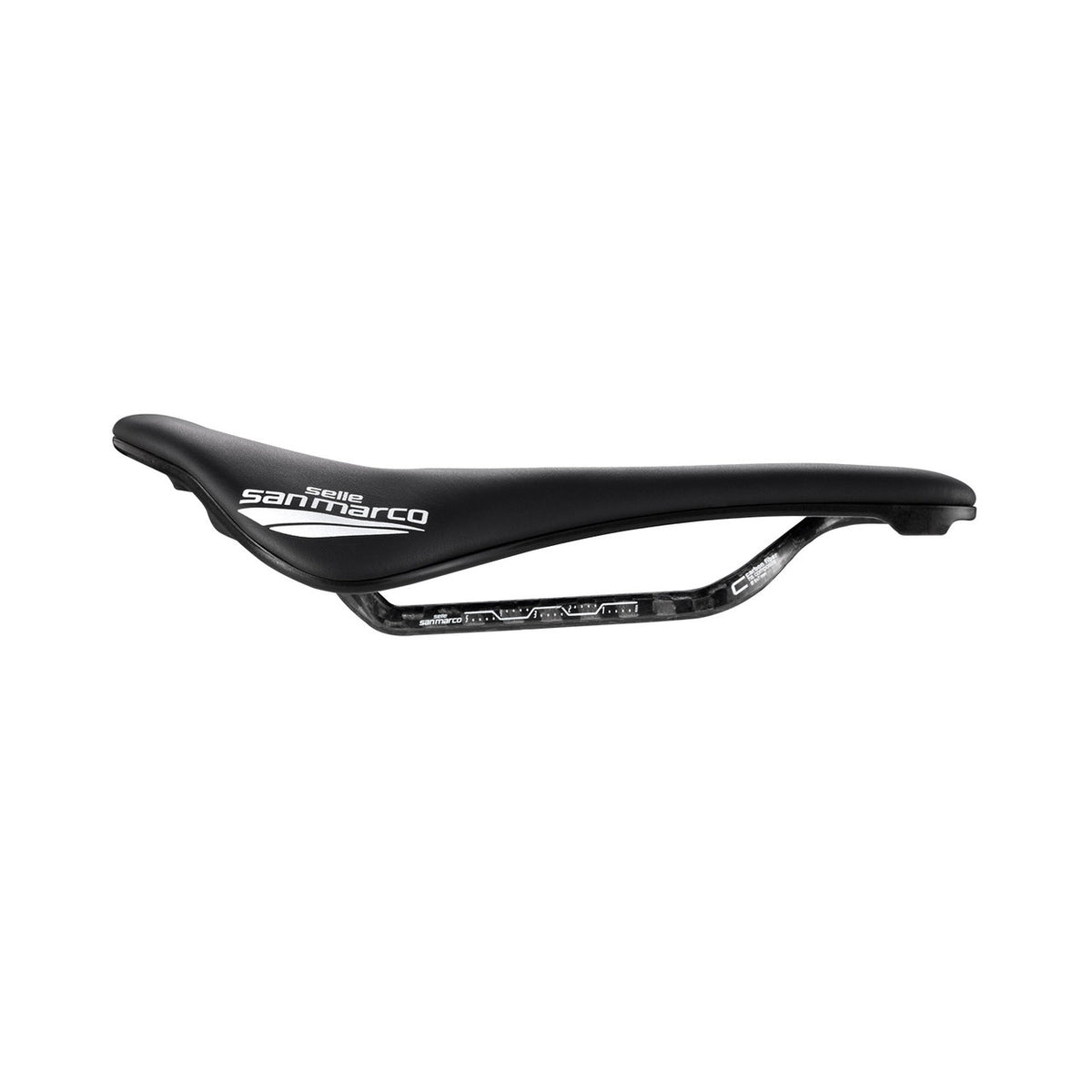 Sella SAN MARCO Shortfit 2.0 Carbon FX Pro Series S3 - vista laterale