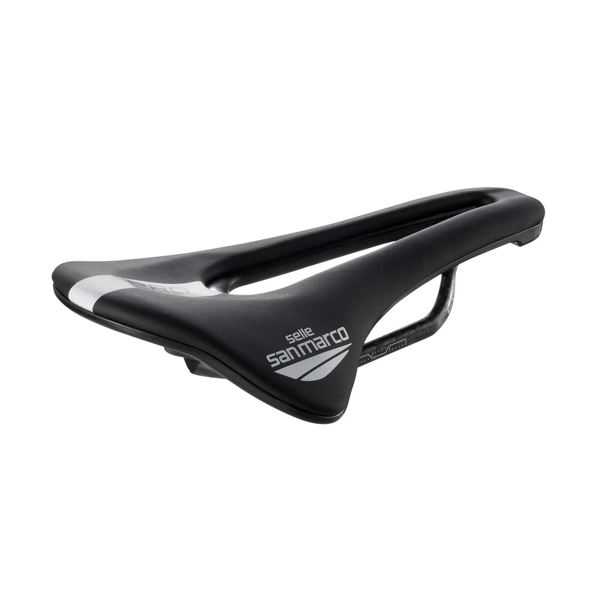 Sella SAN MARCO Shortfit 2.0 Carbon FX Pro Series L3 - vista di tre quarti
