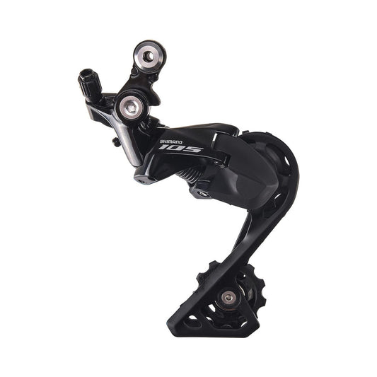 Cambio posteriore SHIMANO 105 R7000-SS 11V a gabbia corta – vista del prodotto su sfondo bianco