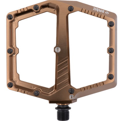 Pedali Flat AMBIT BREACH Small Marrone