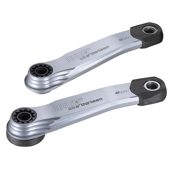 E.THIRTEEN E-SPEC HELIX RACE ALLOY pedivelle per Fazua Ride 60 Argento