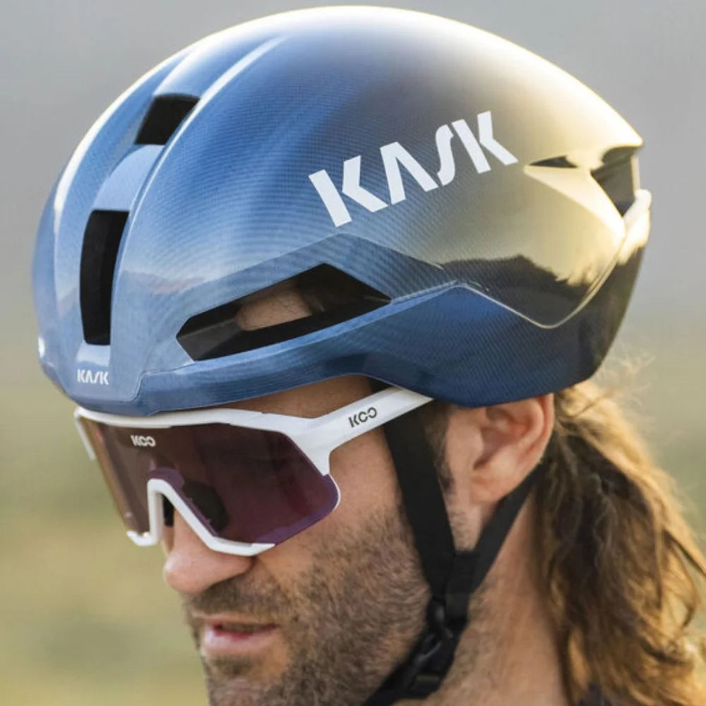 Casco da strada KASK NIRVANA blu