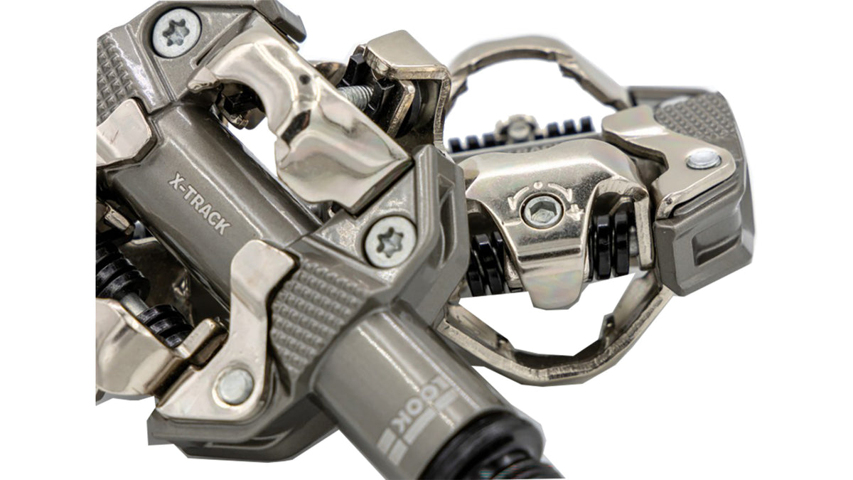 Pedali LOOK X-TRACK SPD Metallic Grey