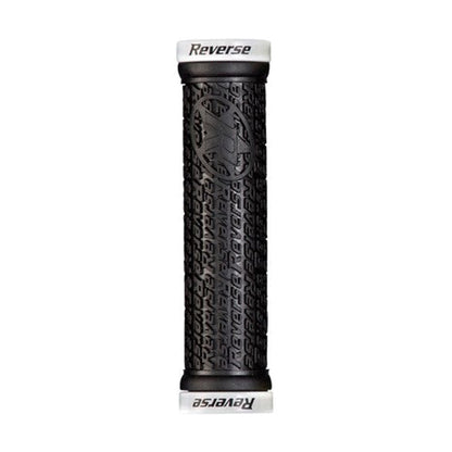 Grip REVERSE COMPONENTS STAMP Lock-On Ø 30mm Nero/Bianco