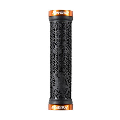 Grip REVERSE COMPONENTS STAMP Lock-On Ø 30mm Nero/Arancione