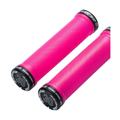 Grip REVERSE COMPONENTS SPIN Lock-On Ø 30mm Rosa/Nero