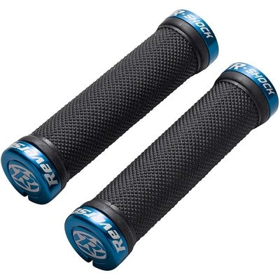 Grip REVERSE COMPONENTS R-SHOCK Lock-On Nero/Blu