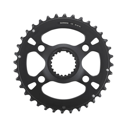 Corona esterna SHIMANO SLX per FC-M7100-2/FC-M7120-B2 (26-36 denti) 12 velocità — vista della corona su sfondo bianco