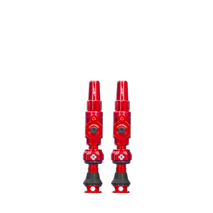 Valvole Tubeless MUC-OFF Big Bore Lite (Presta) Small Rosso